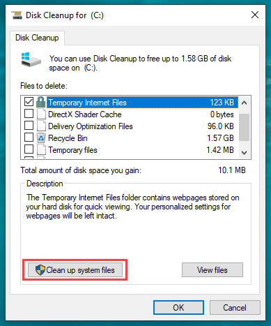 is it ok to delete zero byte files